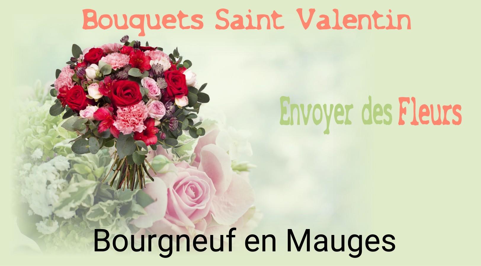 Roses de Saint-Valentin livrées à Bourgneuf-en-Mauges