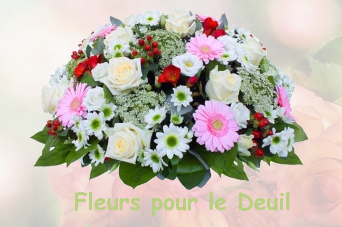 fleurs deuil BOURGNEUF-EN-MAUGES